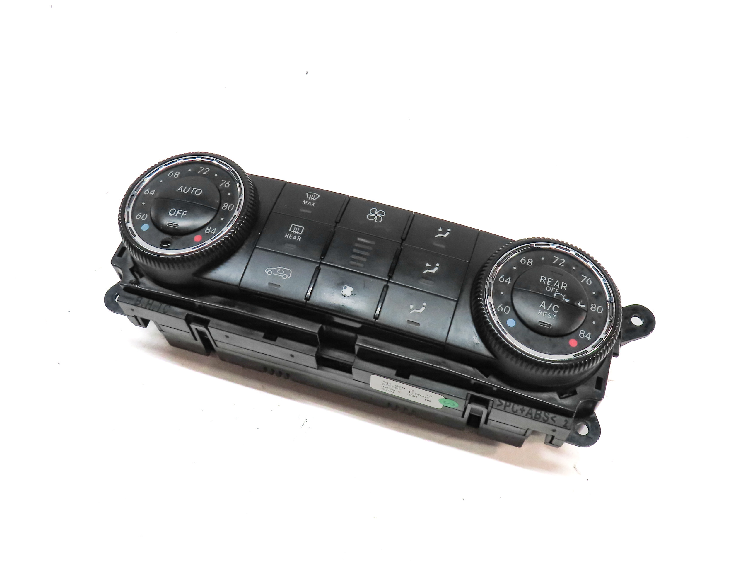 2007-2008 MERCEDES GL CLASS (X164) FRONT HEATER A/C TEMPERATURE CLIMATE CONTROL — exact item pictured